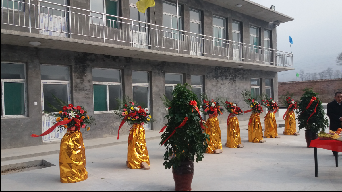 祝贺干混砂浆生产线正式投产运营